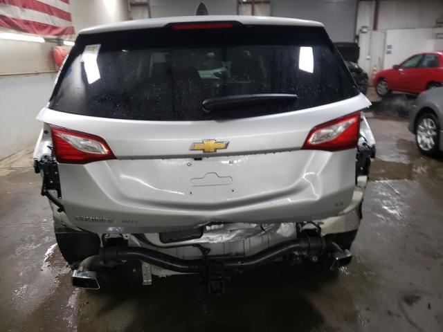 3GNAXKEX0JS505197 - 2018 CHEVROLET EQUINOX LT SILVER photo 6