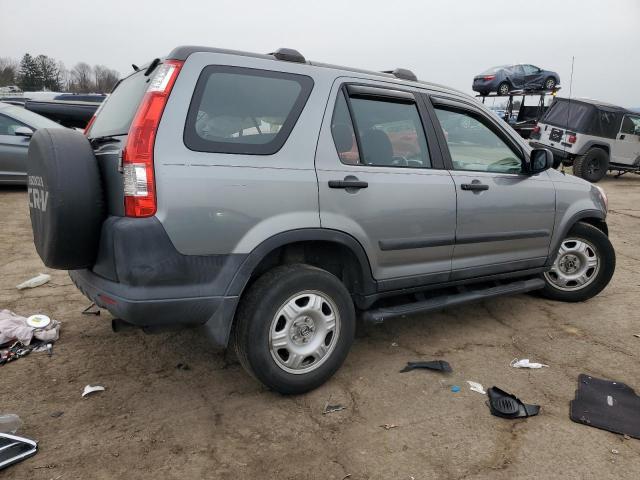 SHSRD78566U411250 - 2006 HONDA CR-V LX GRAY photo 3