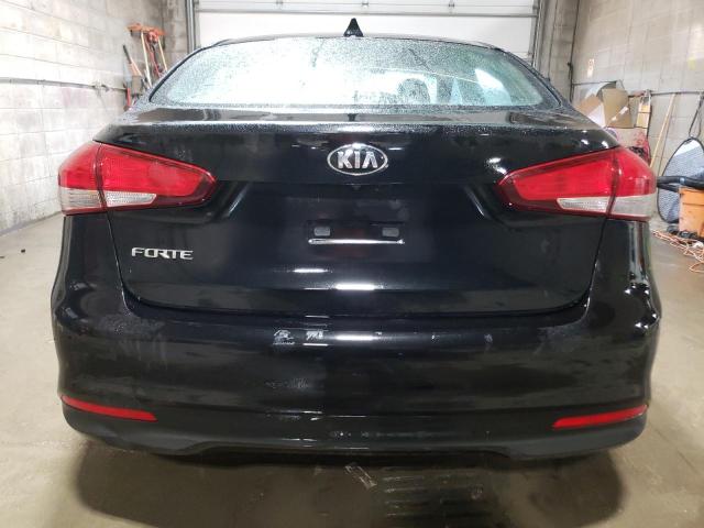 3KPFL4A73JE196867 - 2018 KIA FORTE LX BLACK photo 6