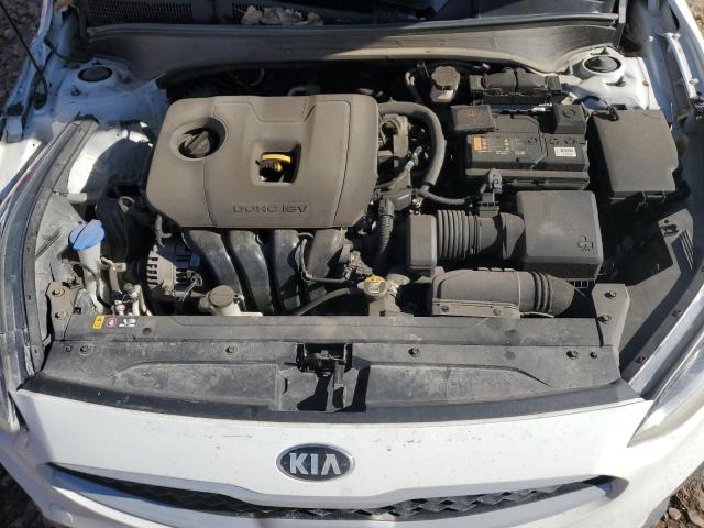 3KPF24ADXKE059967 - 2019 KIA FORTE FE WHITE photo 11