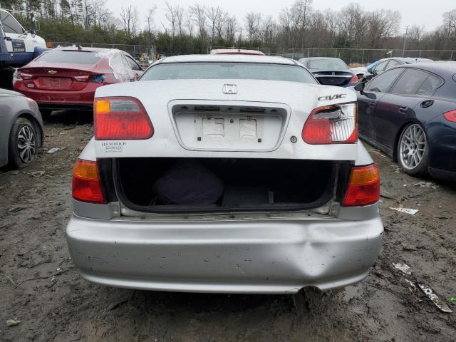 2HGEJ6615XH584943 - 1999 HONDA CIVIC BASE Gümüş foto 6