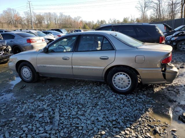 2G4WY55J211180696 - 2001 BUICK CENTURY LIMITED TAN photo 2