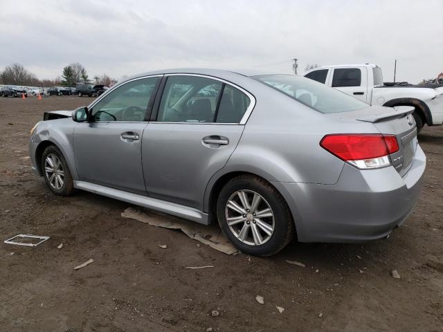 4S3BMBB67B3227245 - 2011 SUBARU LEGACY 2.5I PREMIUM SILVER photo 2