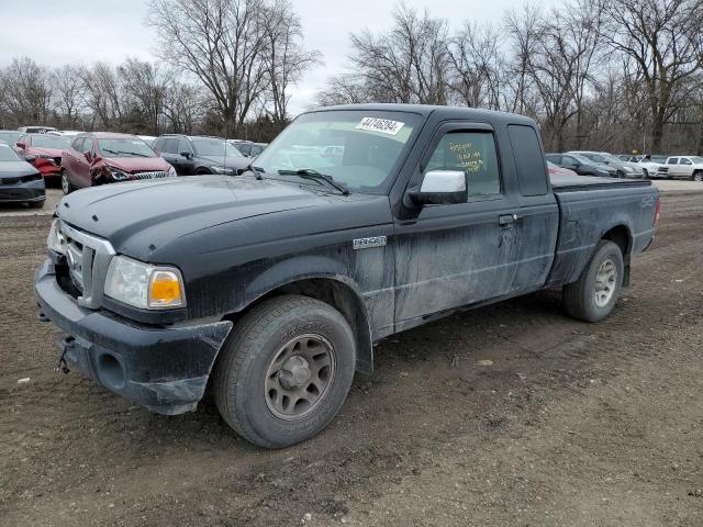 1FTLR4FE3BPA59499 - 2011 FORD RANGER SUPER CAB BLACK photo 1