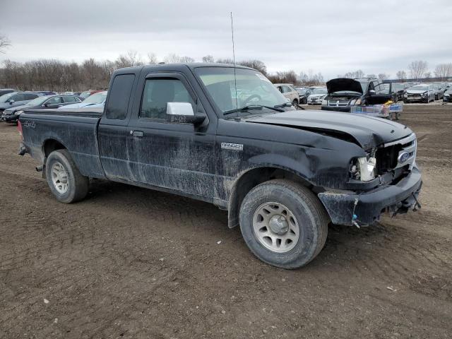 1FTLR4FE3BPA59499 - 2011 FORD RANGER SUPER CAB BLACK photo 4