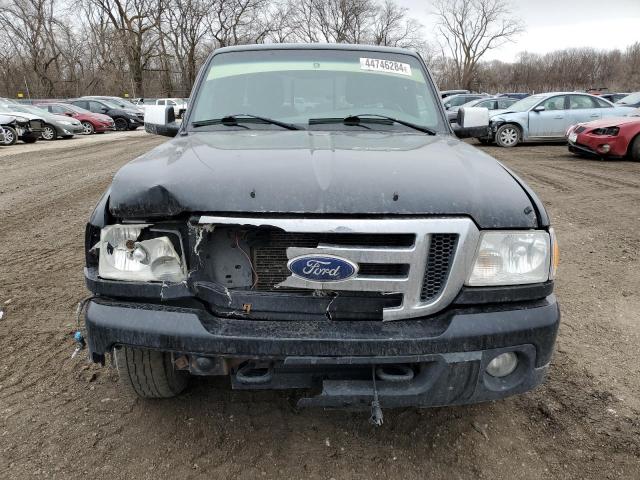 1FTLR4FE3BPA59499 - 2011 FORD RANGER SUPER CAB BLACK photo 5