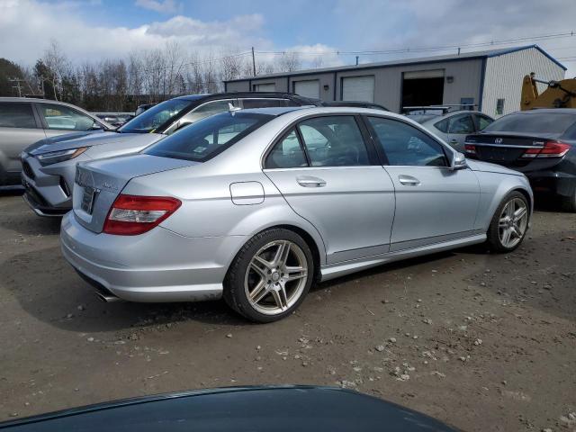 WDDGF8BB9BR148615 - 2011 MERCEDES-BENZ C 300 4MATIC SILVER photo 3