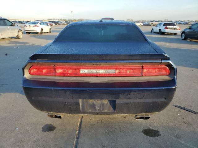 2C3CDYAG2DH737072 - 2013 DODGE CHALLENGER SXT BLUE photo 6