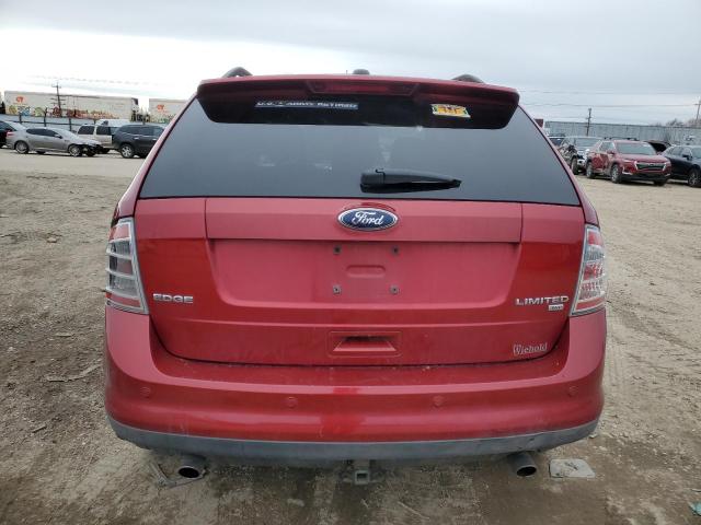 2FMDK49C49BA61469 - 2009 FORD EDGE LIMITED RED photo 6