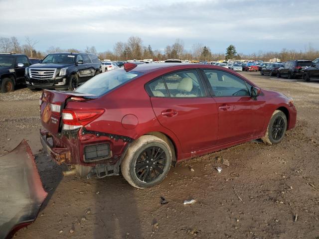 4S3GKAB60H3609924 - 2017 SUBARU IMPREZA PREMIUM BURGUNDY photo 3