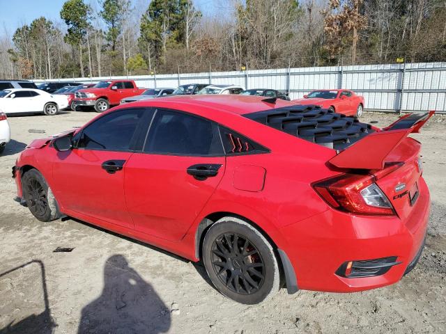 2HGFC2F62LH569314 - 2020 HONDA CIVIC LX RED photo 2