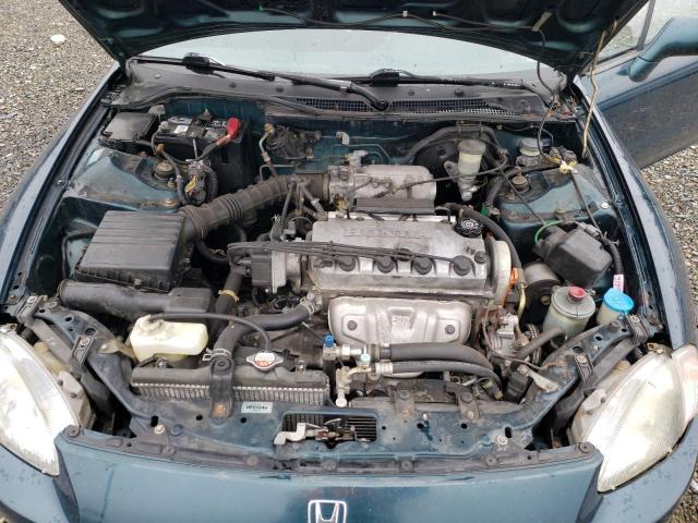 JHMEH6163TS001719 - 1996 HONDA CIVIC DEL SOL SI BLUE photo 11