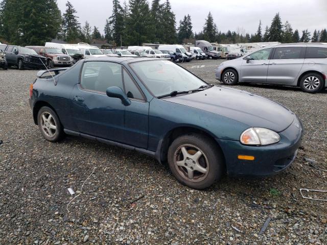 JHMEH6163TS001719 - 1996 HONDA CIVIC DEL SOL SI BLUE photo 4