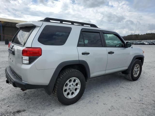 JTEBU5JR7A5018633 - 2010 TOYOTA 4RUNNER SR5 SILVER photo 3