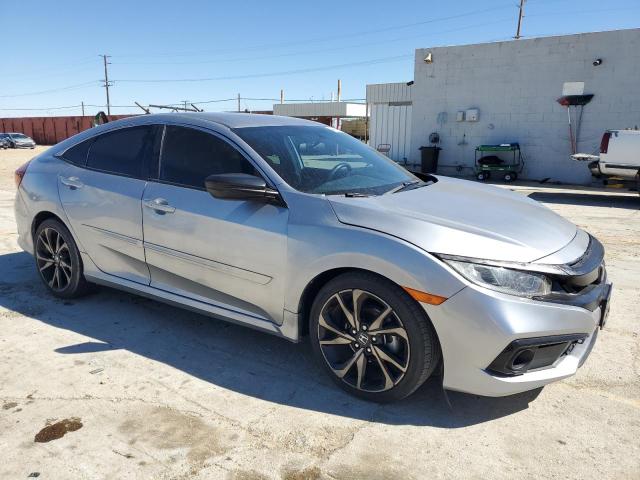 2HGFC2F83MH504216 - 2021 HONDA CIVIC SPORT 银色 照片 4