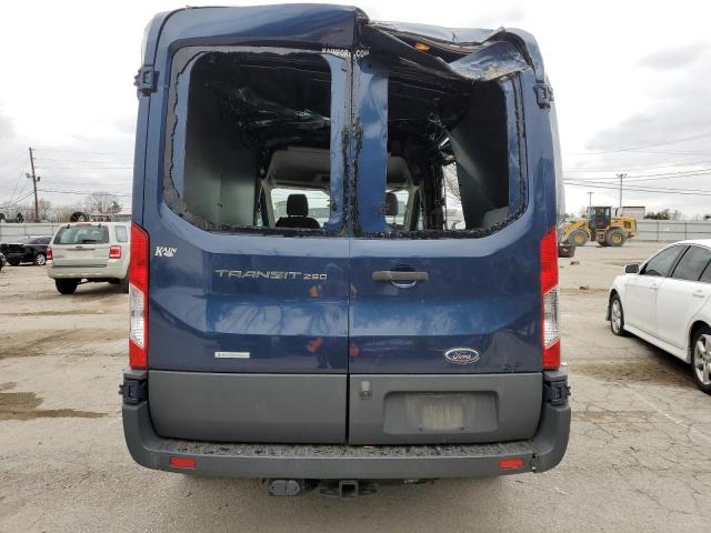 1FTYR1CG1GKB17575 - 2016 FORD TRANSIT T-250 BLUE photo 6