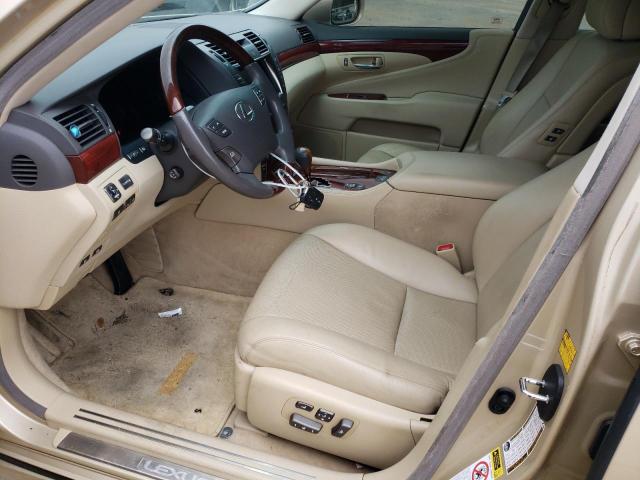 JTHBL46F575045515 - 2007 LEXUS LS 460 GOLD photo 7