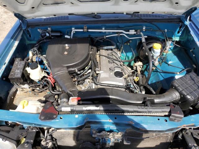 1N6DD26S12C318590 - 2002 NISSAN FRONTIER KING CAB XE BLUE photo 11