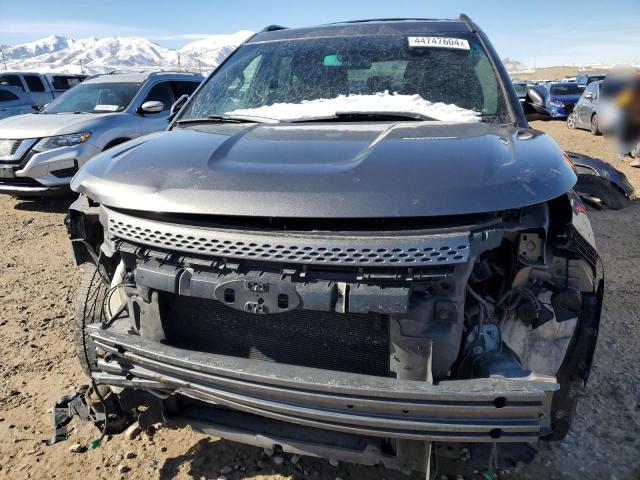 1FM5K8F83DGA51061 - 2013 FORD EXPLORER LIMITED GRAY photo 5