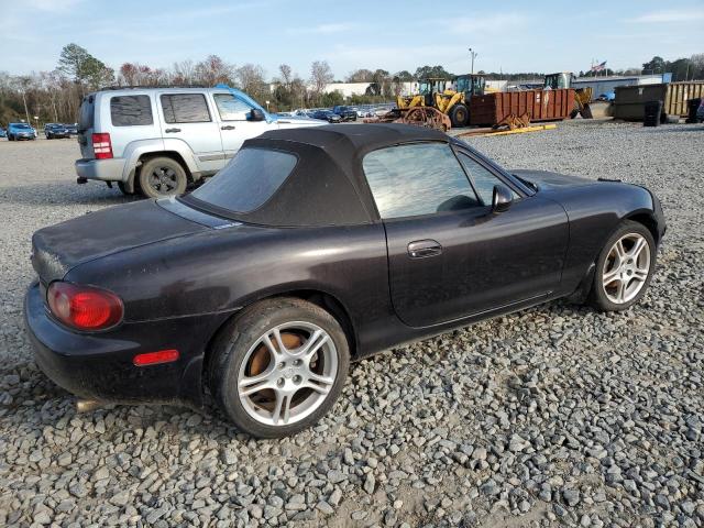 JM1NB353740408151 - 2004 MAZDA MX-5 MIATA BASE BLACK photo 3