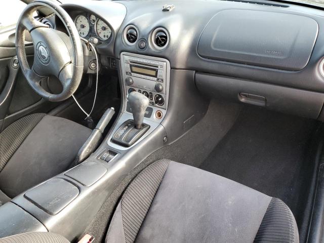 JM1NB353740408151 - 2004 MAZDA MX-5 MIATA BASE BLACK photo 8
