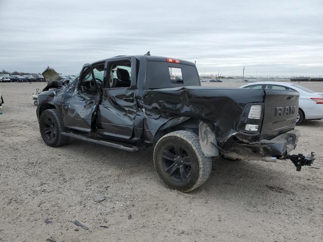 1C6RR7MTXJS267489 - 2018 RAM 1500 SPORT BLACK photo 2