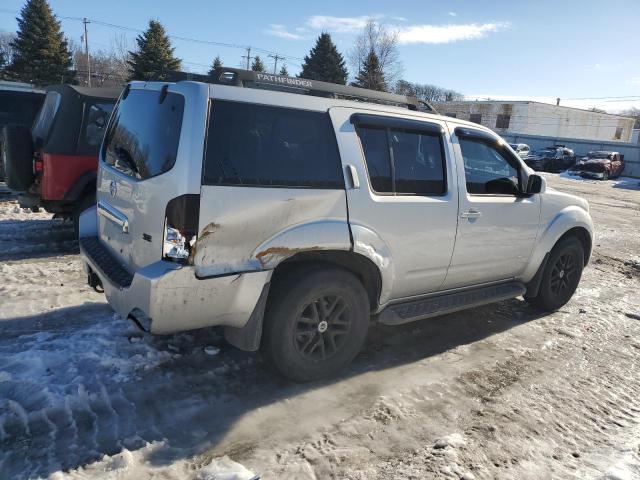 5N1AR18U37C637086 - 2007 NISSAN PATHFINDER LE SILVER photo 3