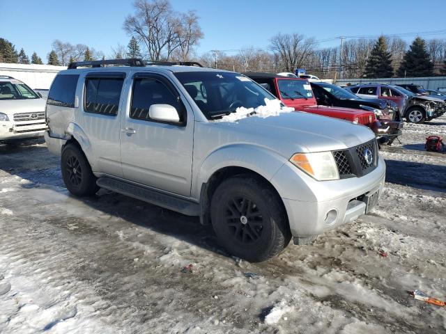 5N1AR18U37C637086 - 2007 NISSAN PATHFINDER LE SILVER photo 4