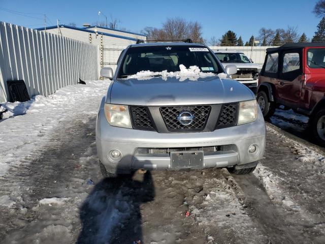 5N1AR18U37C637086 - 2007 NISSAN PATHFINDER LE SILVER photo 5