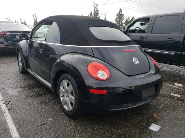 3VWRG31Y07M420919 - 2007 VOLKSWAGEN NEW BEETLE CONVERTIBLE OPTION PACKAGE 1 BLACK photo 2