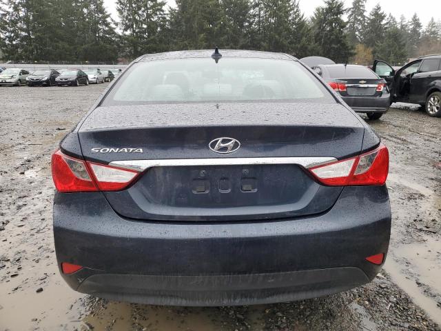 5NPEB4AC9EH870016 - 2014 HYUNDAI SONATA GLS BLUE photo 6