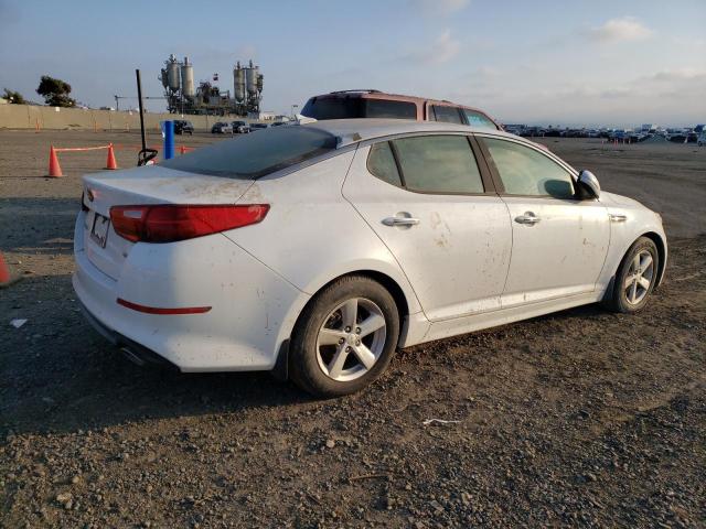 5XXGM4A71FG388224 - 2015 KIA OPTIMA LX WHITE photo 3