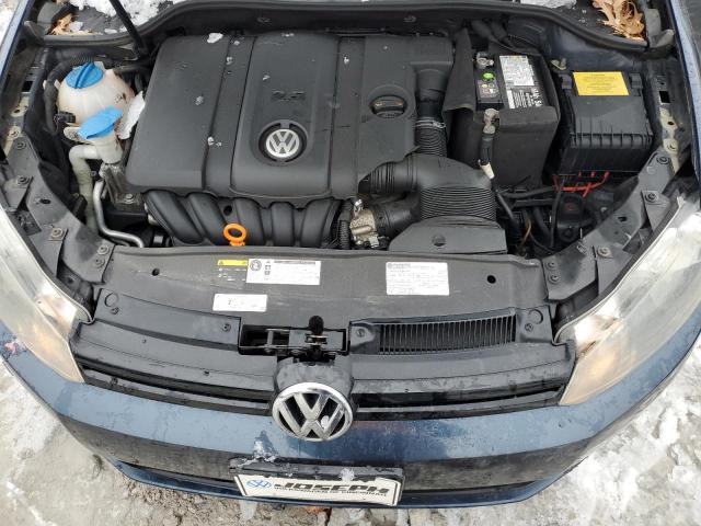 WVWBB7AJ7DW115040 - 2013 VOLKSWAGEN GOLF BLUE photo 11