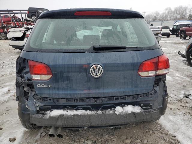 WVWBB7AJ7DW115040 - 2013 VOLKSWAGEN GOLF BLUE photo 6