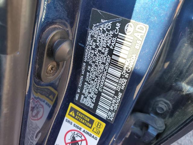 2T1KR30E56C609207 - 2006 TOYOTA COROLLA MA XR BLUE photo 12