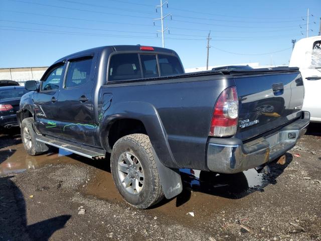 5TELU4ENXAZ692718 - 2010 TOYOTA TACOMA DOUBLE CAB GRAY photo 2