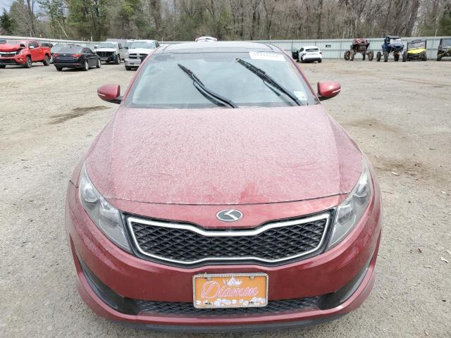 5XXGR4A60DG110386 - 2013 KIA OPTIMA SX RED photo 5