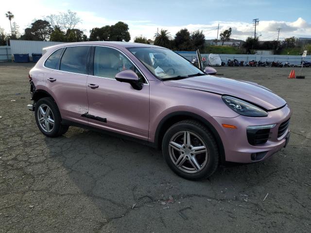 WP1AA2A25GLA04873 - 2016 PORSCHE CAYENNE PINK photo 4