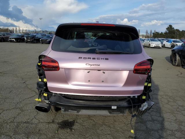 WP1AA2A25GLA04873 - 2016 PORSCHE CAYENNE PINK photo 6