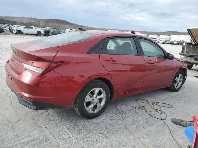 KMHLL4AG4PU434363 - 2023 HYUNDAI ELANTRA SE RED photo 3