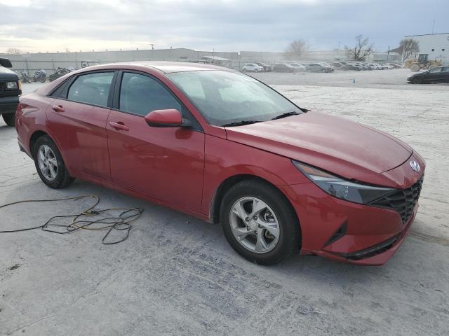 KMHLL4AG4PU434363 - 2023 HYUNDAI ELANTRA SE RED photo 4