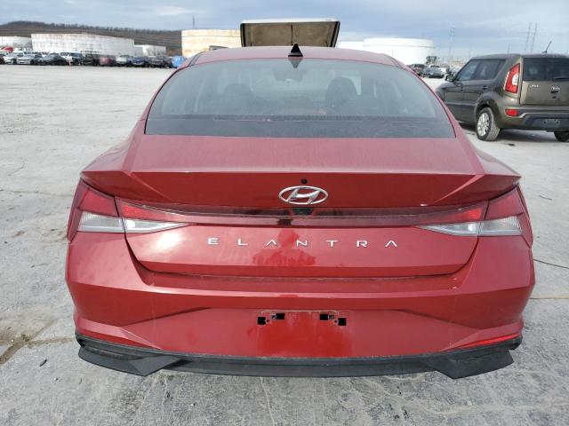 KMHLL4AG4PU434363 - 2023 HYUNDAI ELANTRA SE RED photo 6