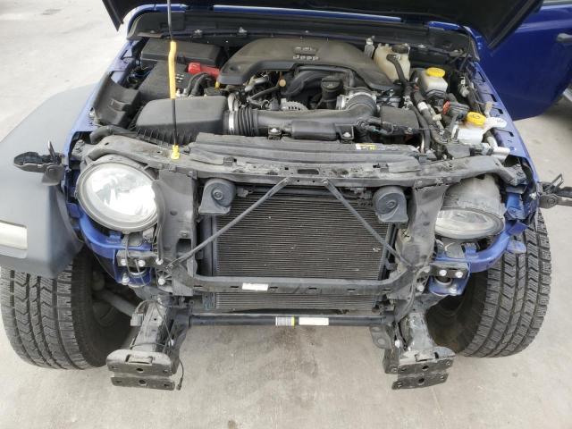 1C4HJXDG0JW223203 - 2018 JEEP WRANGLER U SPORT BLUE photo 11