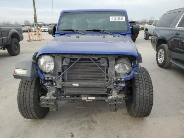 1C4HJXDG0JW223203 - 2018 JEEP WRANGLER U SPORT BLUE photo 5