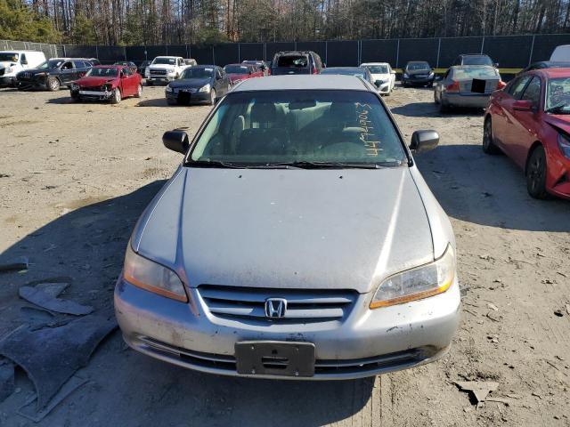 1HGCF86632A020361 - 2002 HONDA ACCORD VALUE SILVER photo 5