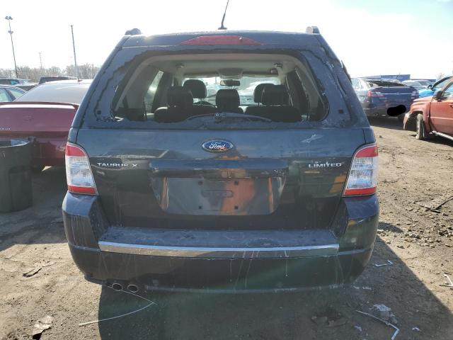 1FMDK03W38GA03369 - 2008 FORD TAURUS X LIMITED GRAY photo 6