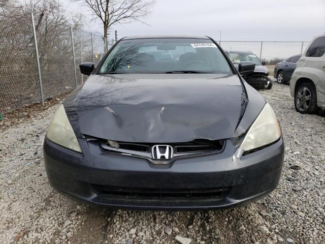 1HGCM56445A140077 - 2005 HONDA ACCORD LX CHARCOAL photo 5