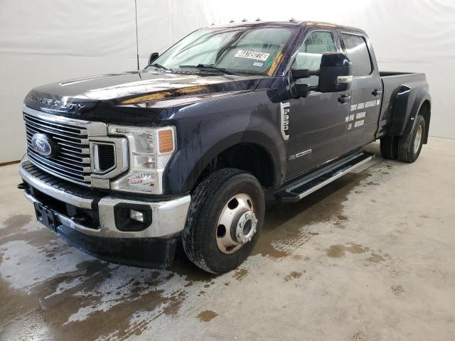 1FT8W3DT9NEC08699 - 2022 FORD F350 SUPER DUTY BLUE photo 1