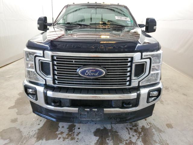 1FT8W3DT9NEC08699 - 2022 FORD F350 SUPER DUTY BLUE photo 5