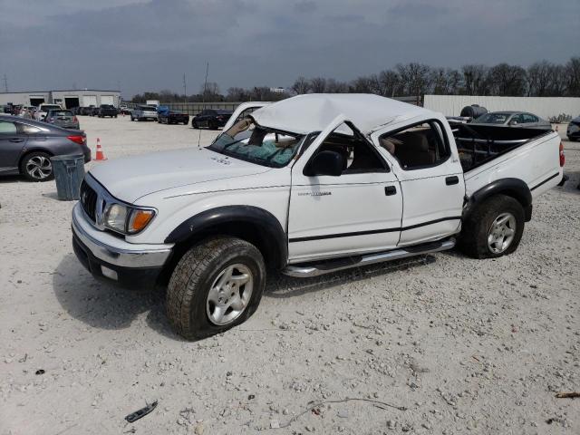 5TEGN92N61Z846437 - 2001 TOYOTA TACOMA DOUBLE CAB PRERUNNER WHITE photo 1